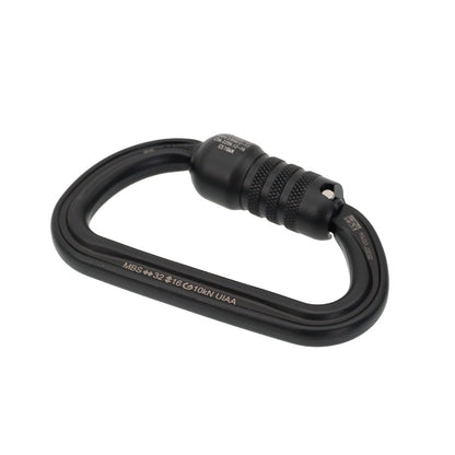 Petzl Bm'D Carabiner Black Left Angle View