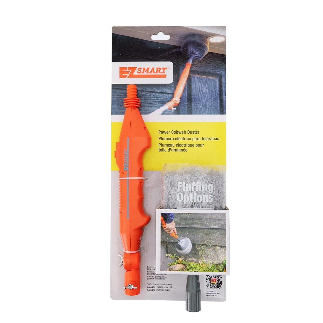 EZ Smart Cobweb Power Duster Packaging View