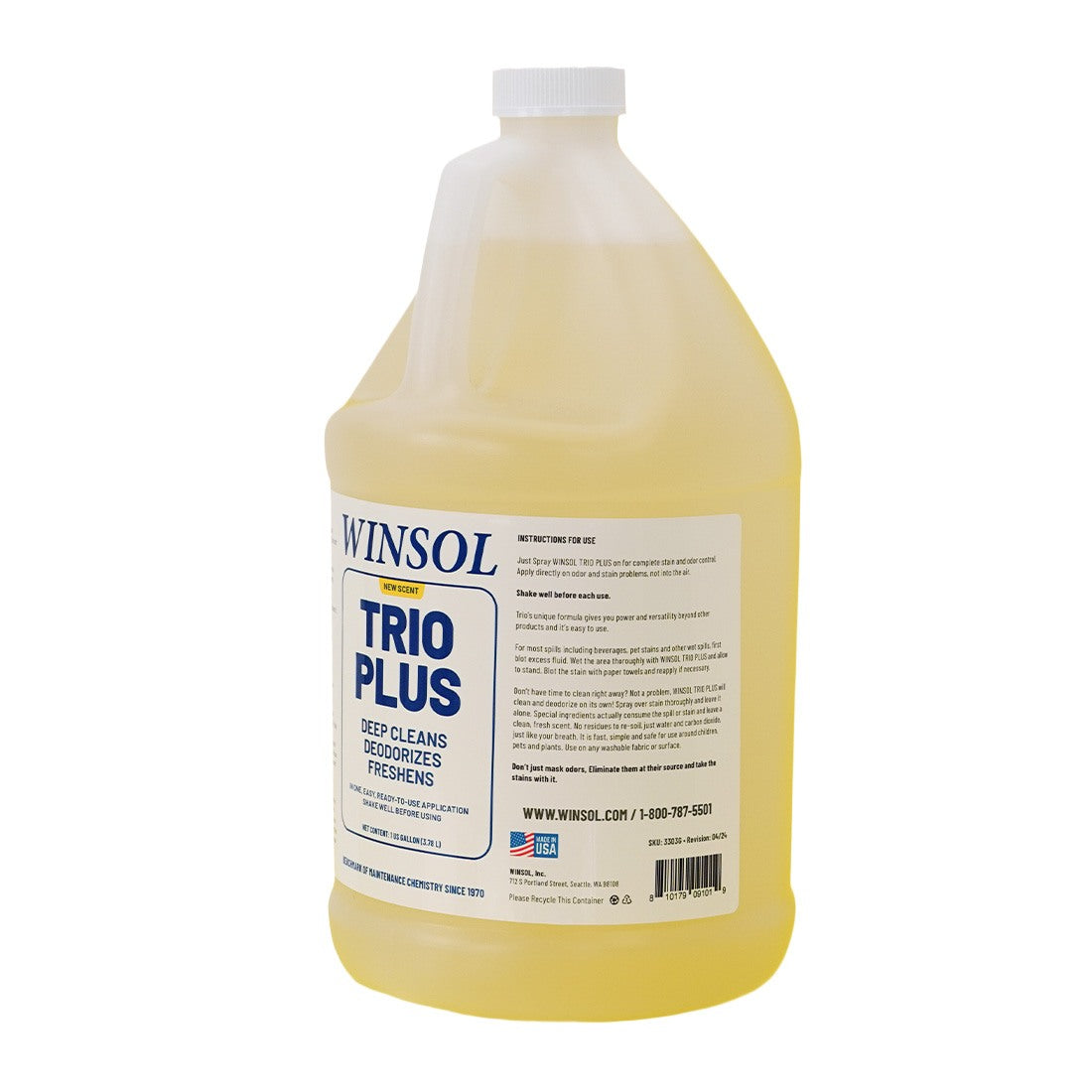 Winsol Trio Plus Cleaner Right Angle View