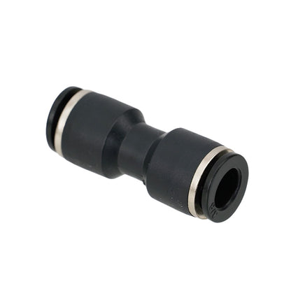 XERO Push-to-Fit Straight Fitting - 3/8 Inch. 3/4 View Facing Left