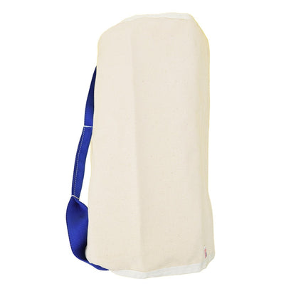 Sky Genie Natural Canvas Storage Bag Back Side View