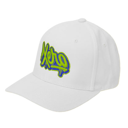 XERO Drip Script Hat Right Angle View