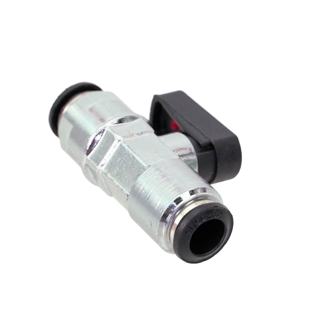 XERO In-Line Shut-Off Valve Right Angle View