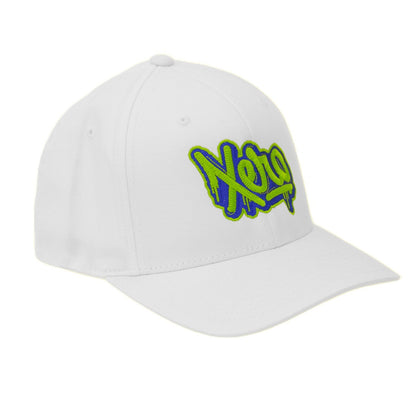 XERO Drip Script Hat Left Angle View