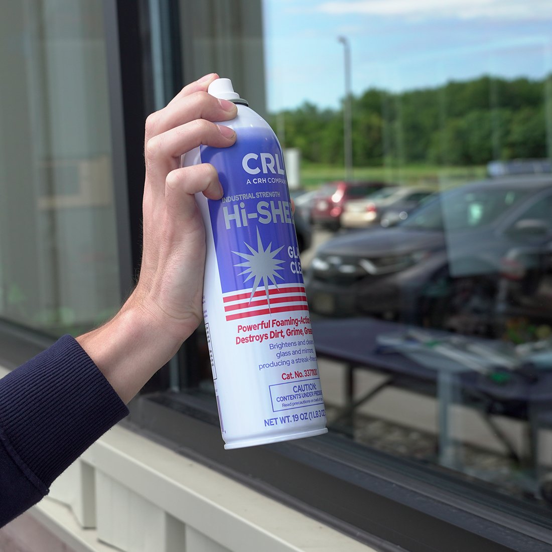 CRL Hi Sheen Glass Cleaner Spray Lifestyle View