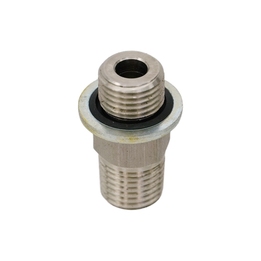 X-Jet BSPP Fitting Adapter, 1/4" Male BSPP x 1/4" Male NPT Bottom Angle View