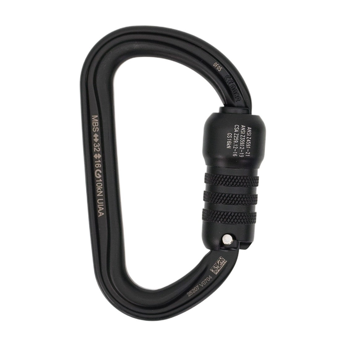 Petzl Bm'D Carabiner Black Main View