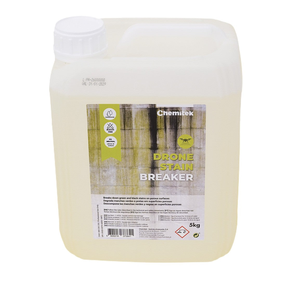 Chemitek Drone Stain Breaker Top Angle View
