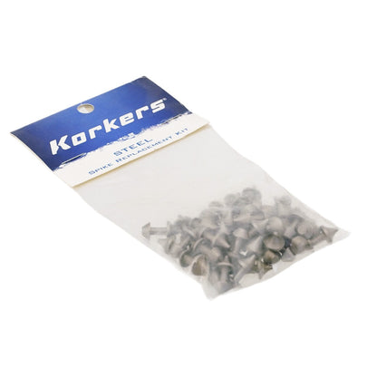 Korkers 40 Pack WorkTrax Steel Spike Replacement Kit Bag Angle View