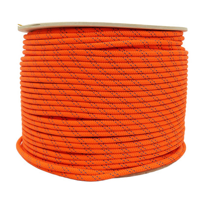 New England Rope KM III Orange/Blue Tracer 7_16 Inch 1200 Foot - Main View