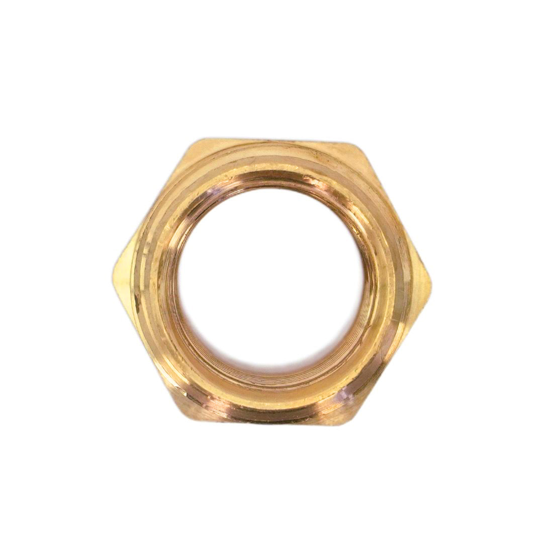 World Enterprises Garden Hose Male X 3/4 NPT Male Top View