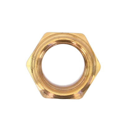 World Enterprises Garden Hose Male X 3/4 NPT Male Top View