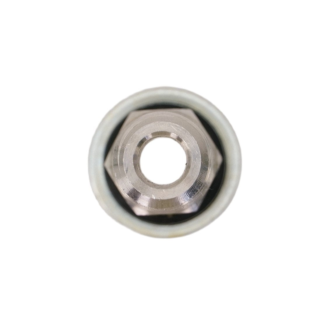 X-Jet BSPP Fitting Adapter, 1/4" Male BSPP x 1/4" Male NPT Top View