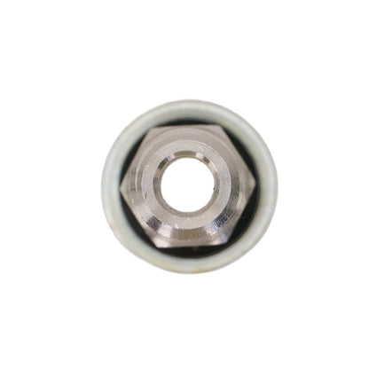 X-Jet BSPP Fitting Adapter, 1/4" Male BSPP x 1/4" Male NPT Top View