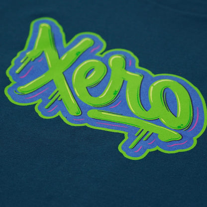 XERO Drip Script T-Shirt Logo View