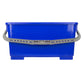 Blue 6 Gallon Pulex Bucket with Grey Handle Front View