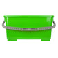Lime Green 6 Gallon Pulex Bucket with Grey Handle Front View