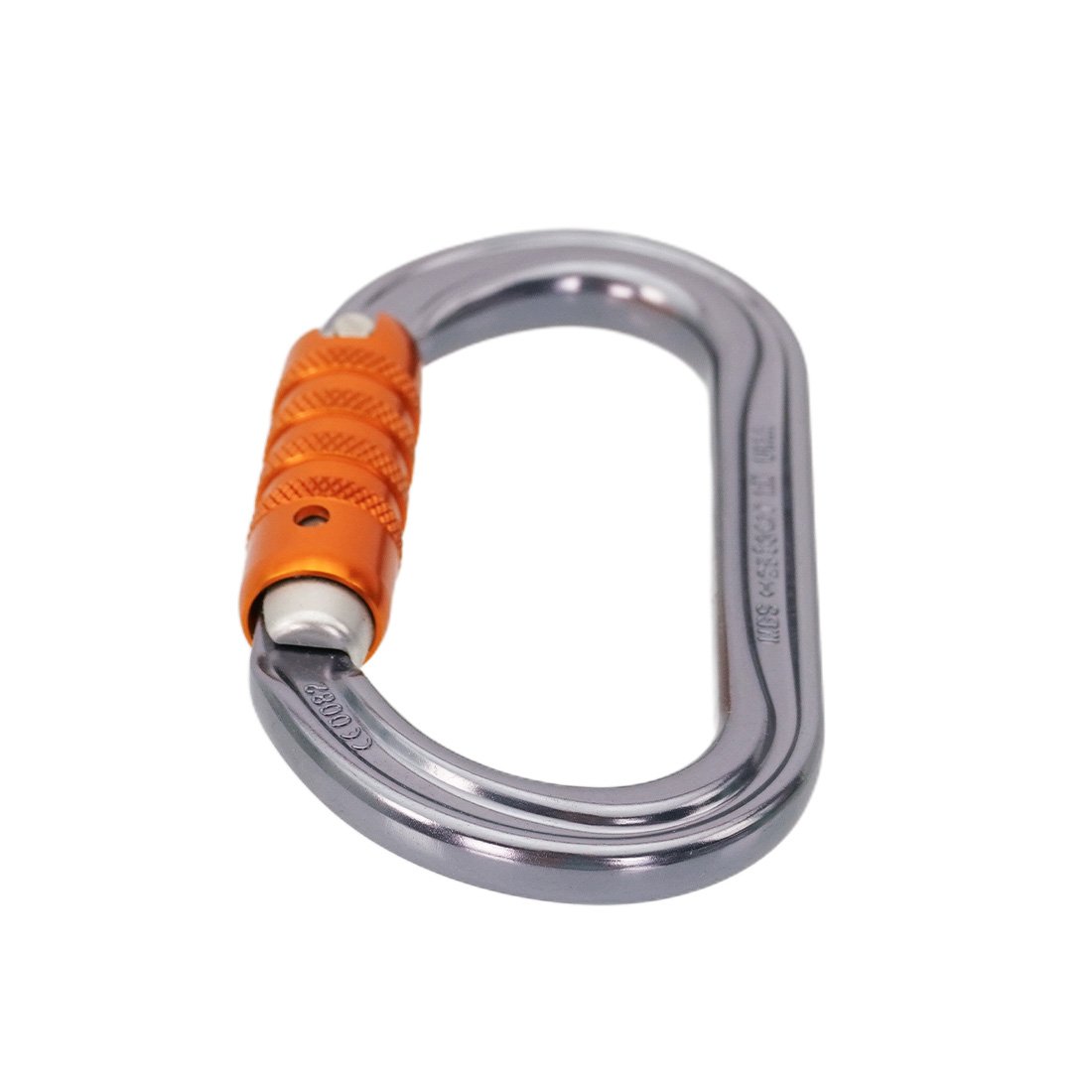 Petzl OK Carabiner Bottom Angle Back View