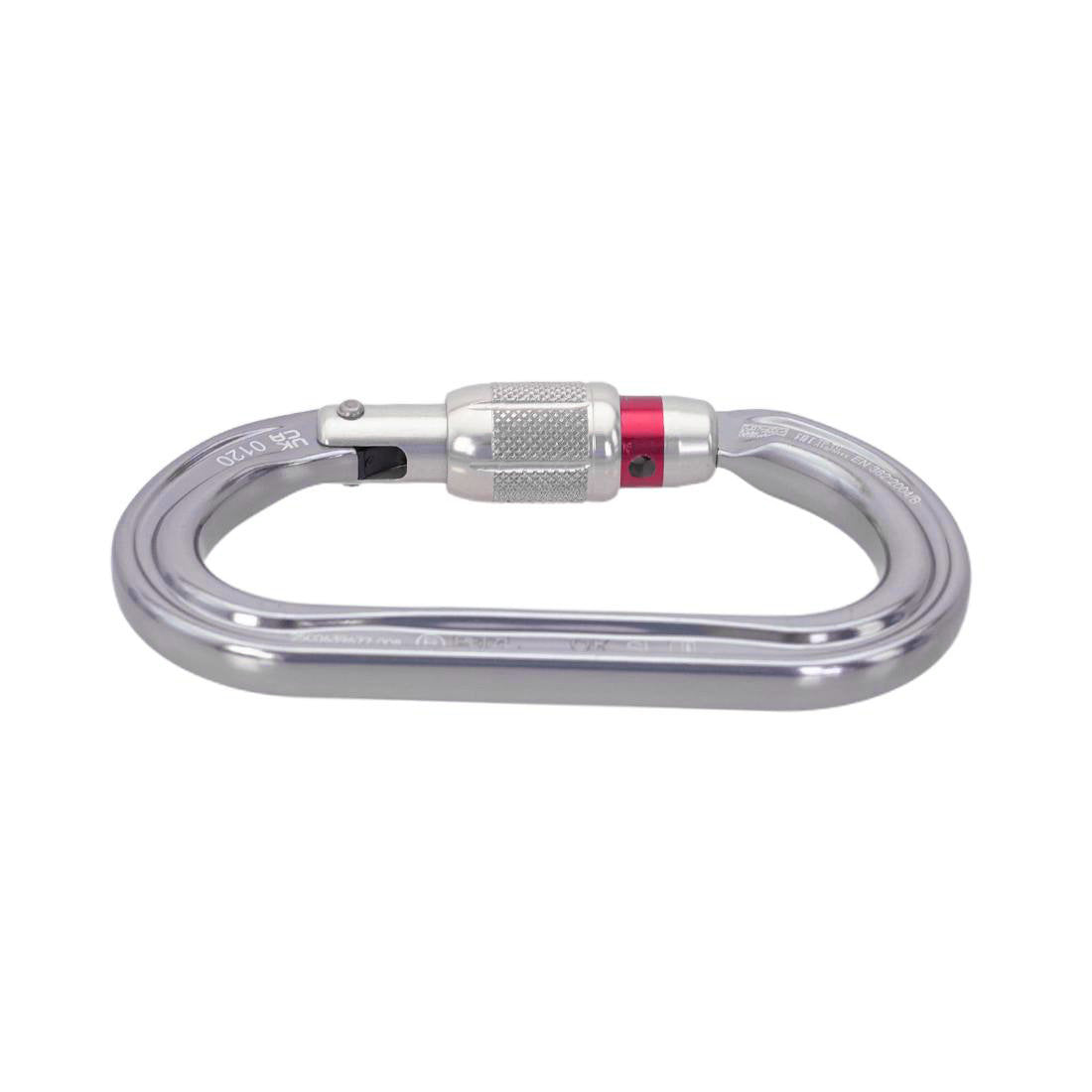 Petzl OK Screw-Lock Carabiner Back View