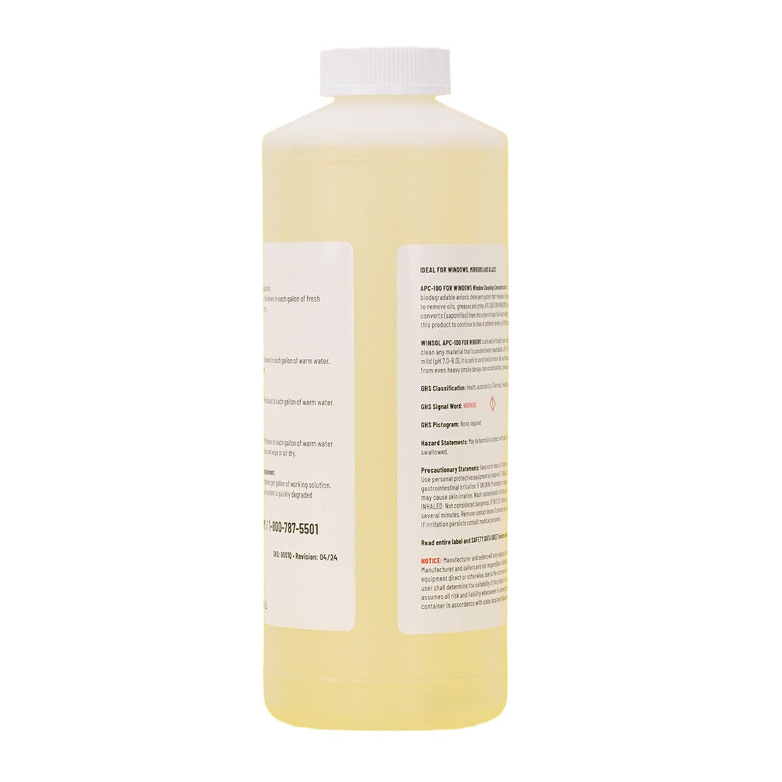 Winsol APC-100 Soap Quart Back View