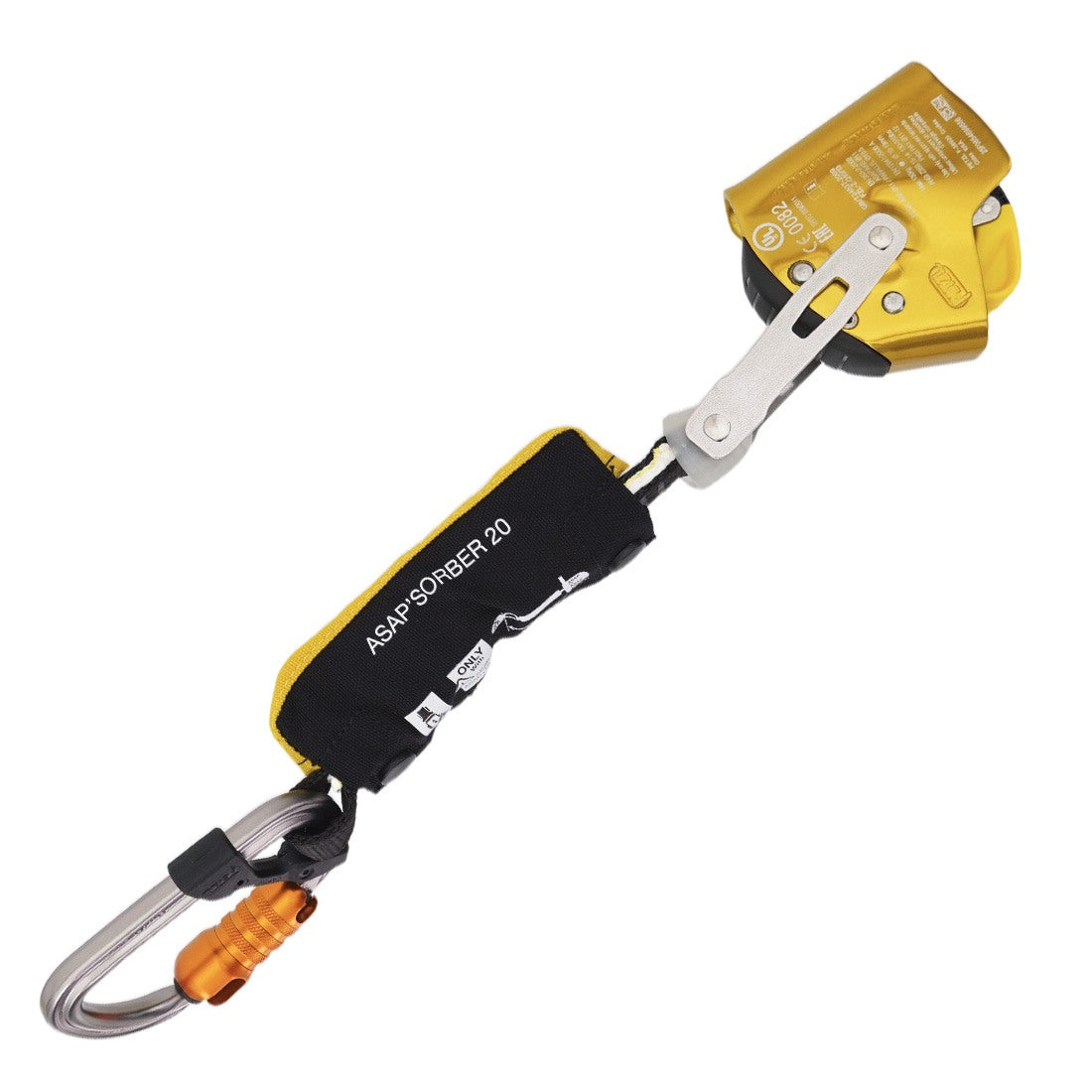 Petzl ASAP LOCK 20 KIT BAck Angle View