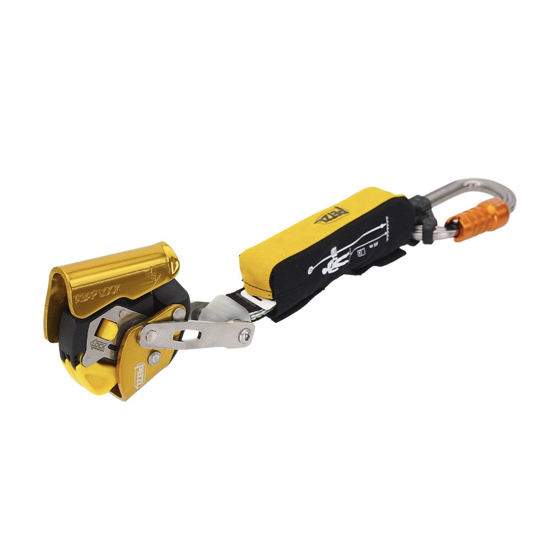 Petzl ASAP LOCK 20 KIT Bottom Angle View