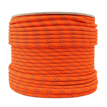 New England Rope KM III Orange/Blue Tracer 1_2 Inch 600 Foot - Main View