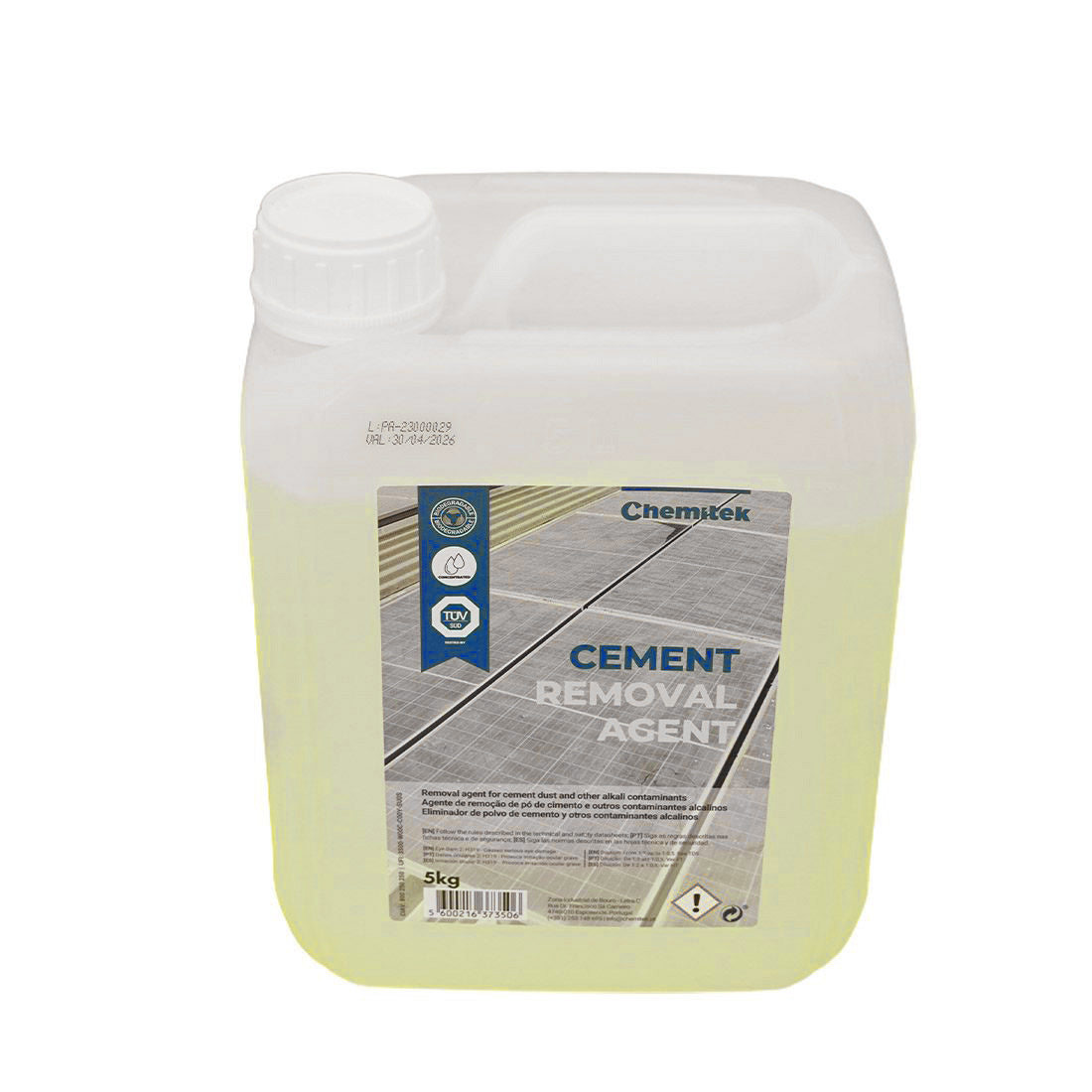 Chemitek Cement Removal Agent Top Angle View