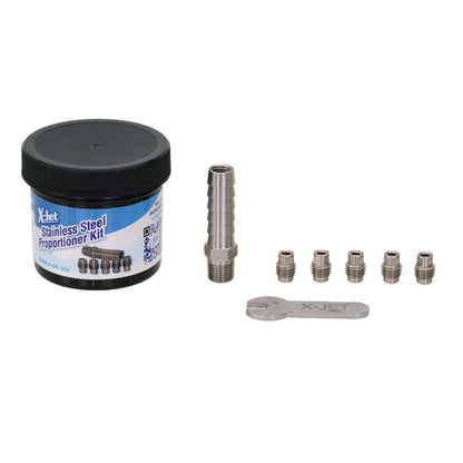X-Jet Stainless Steel Proportioner Kit Main View