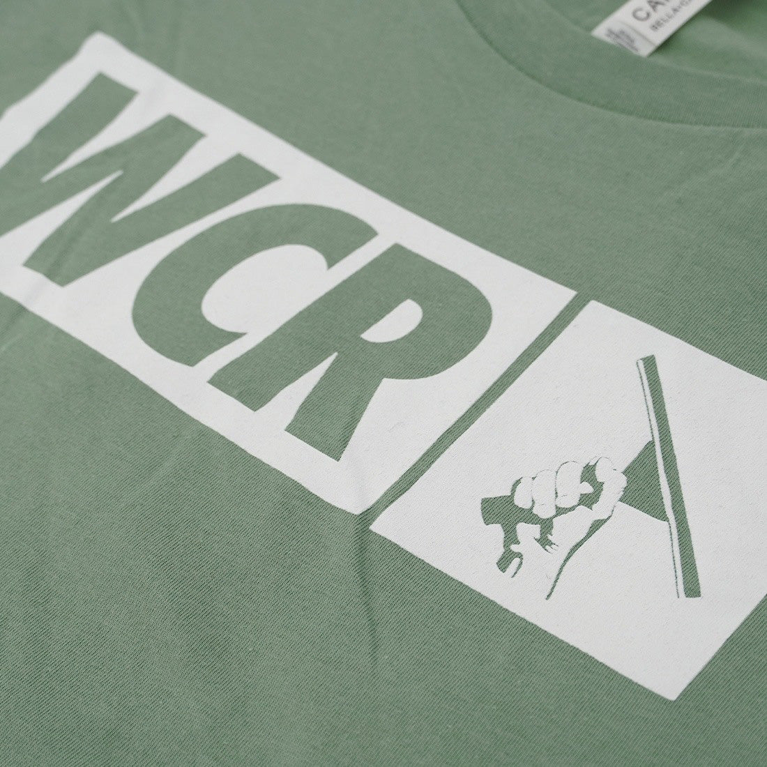 WCR Sage T-Shirt Flat Angle View
