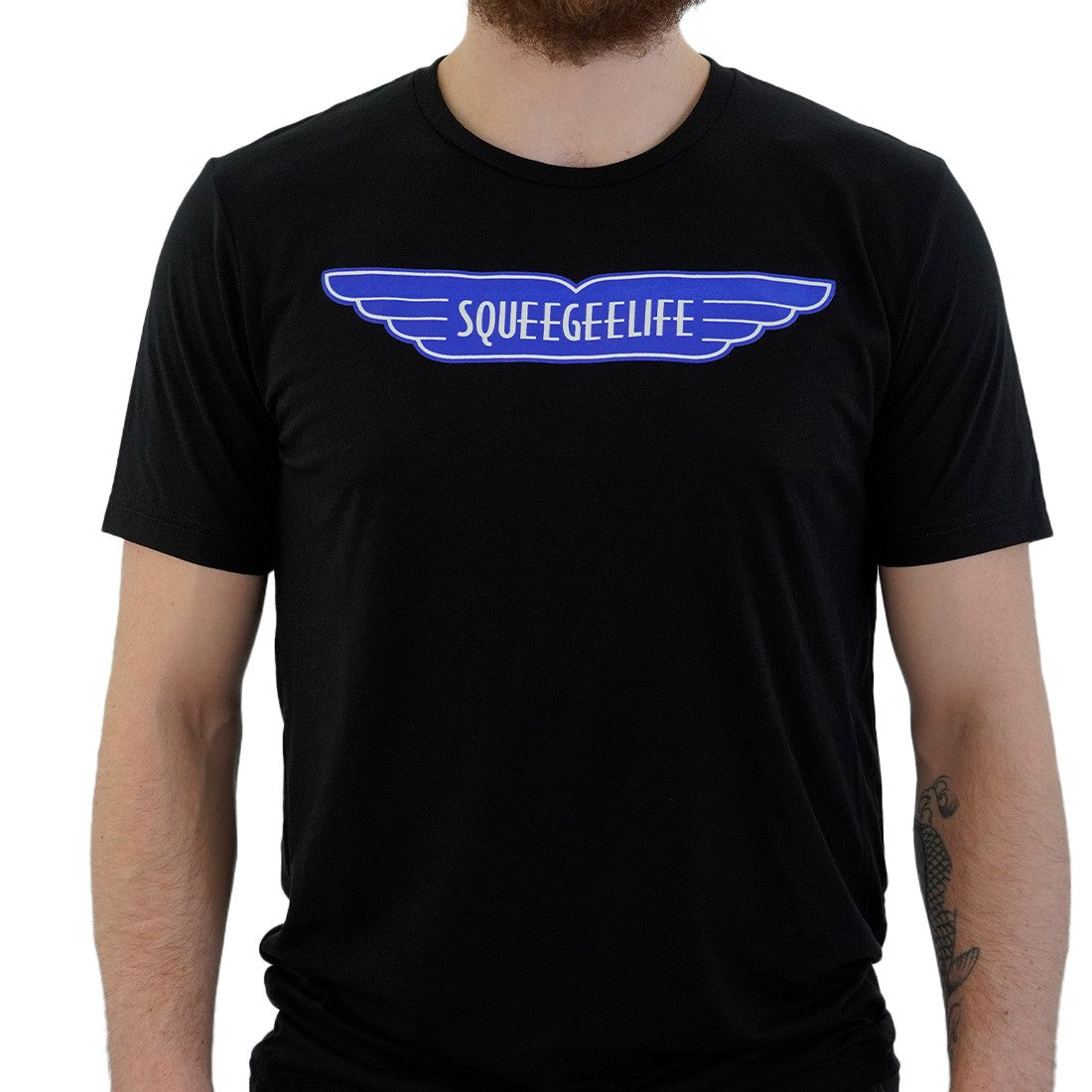 Squeegee Life Master Squeegee Design T-Shirt Front View