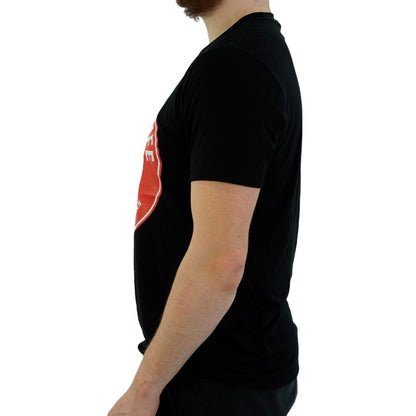 Squeegee Life Arm and Squeegee Design T-Shirt Side View