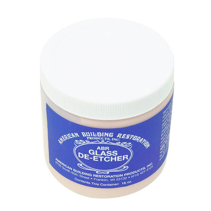 American Building Restoration Glass De-Etcher Top View