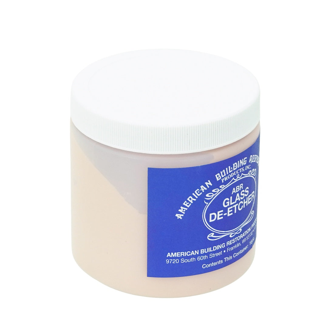 American Building Restoration Glass De-Etcher Top Angle View