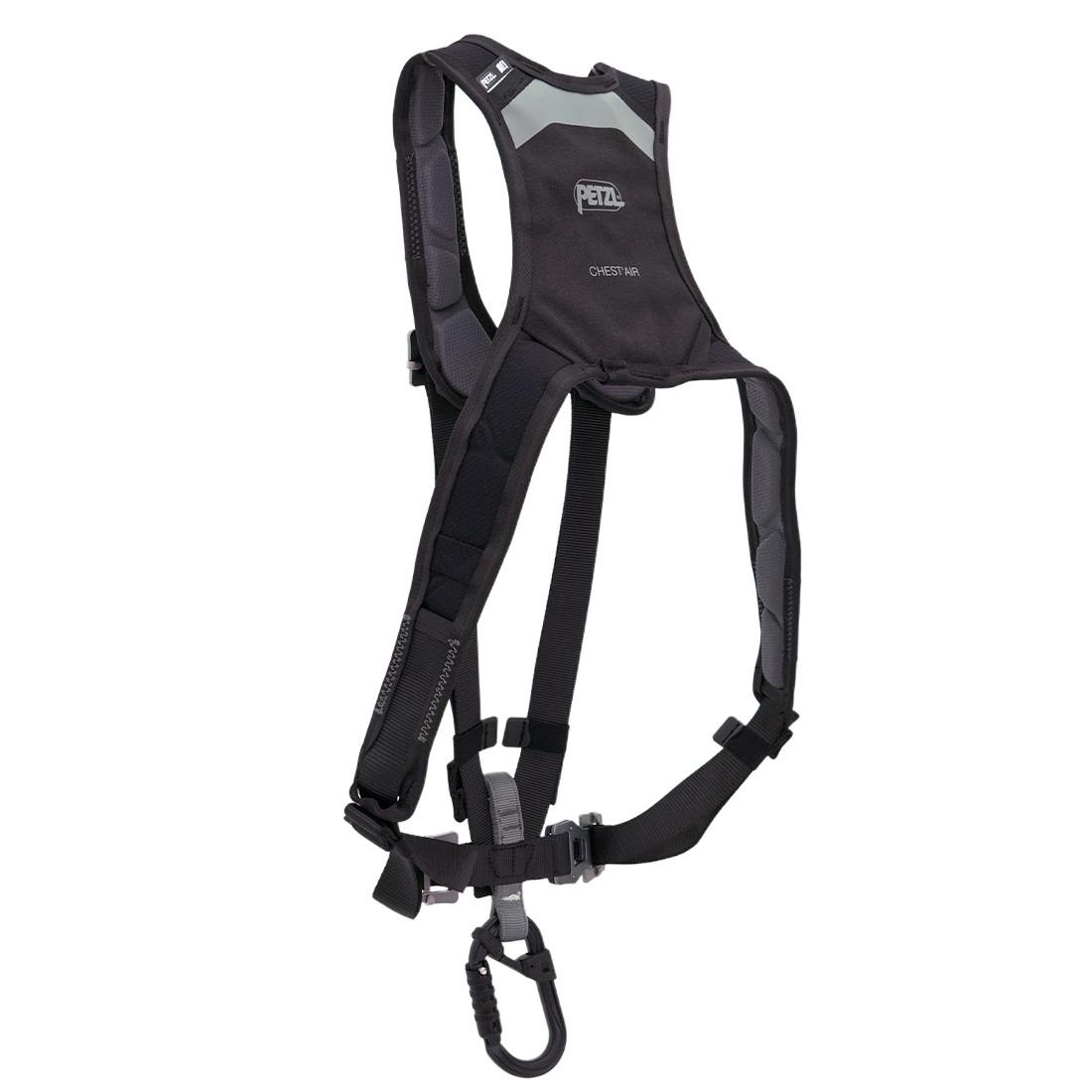 Petzl CHEST'AIR Harness for Seat Back Angle View