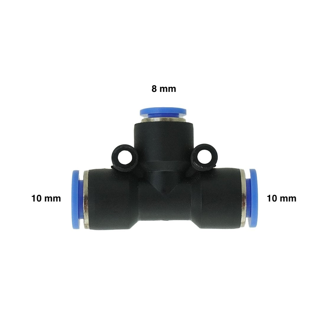 XERO Push to Fit Reducer T-Fitting Dual 10mm Main View