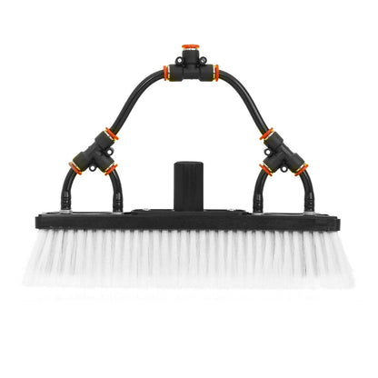 Tucker Nylon Dual Pencil and Pencil Jetted Dual Trim Brush 12 Inch Back View