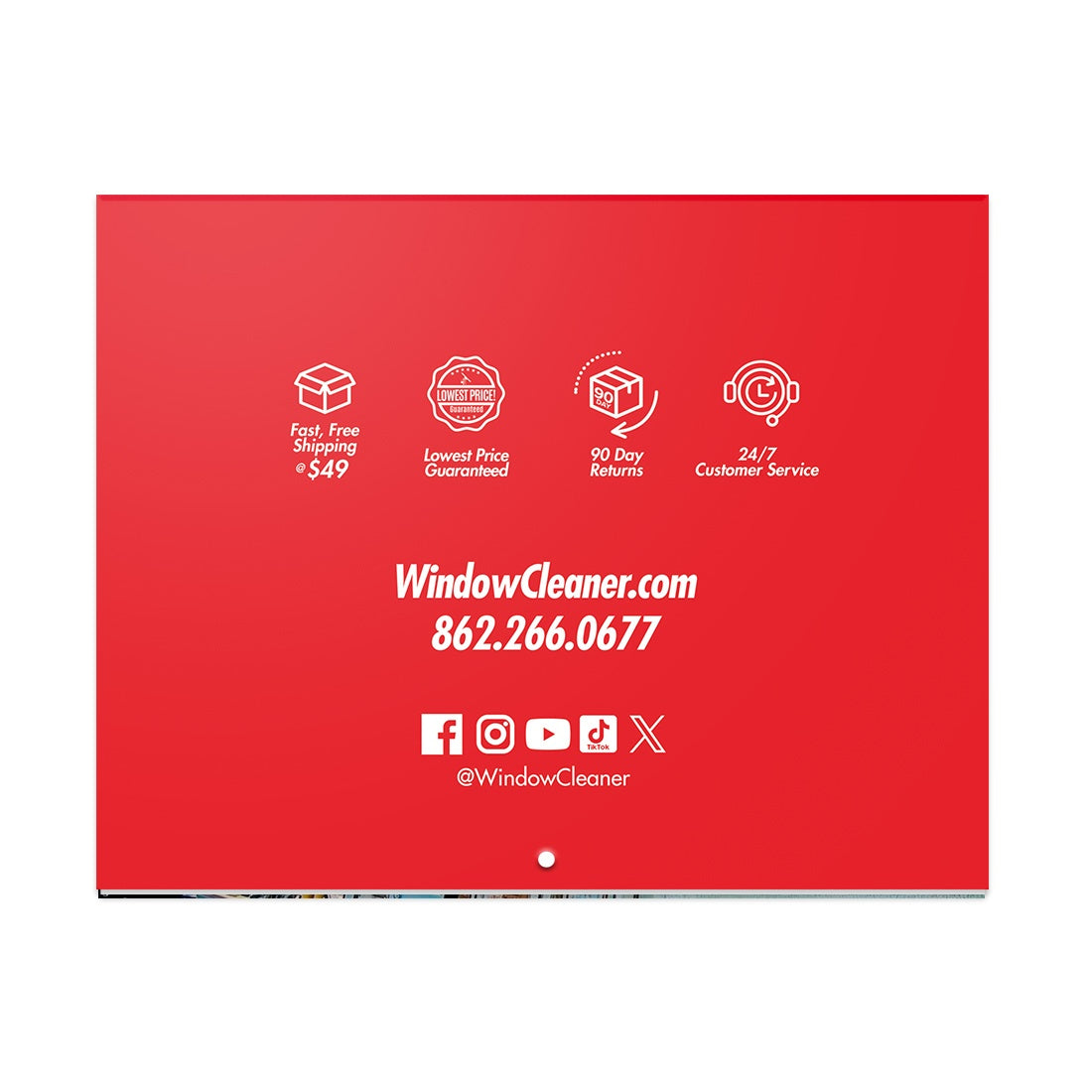 WCR Calendar 2026 Back View