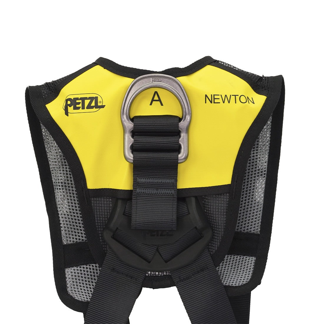 Petzl Newton Fast Harness Yellow/Black 1 - D-Ring View