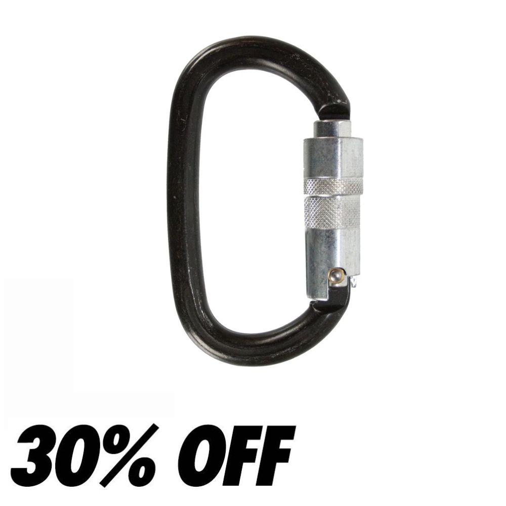 Liberty Mountain ANSI Steel Carabiner Triple Lock - OVALONE - Sale View