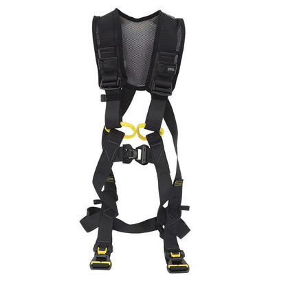 Petzl Newton Fast Harness Yellow/Black Size 2 - Front View