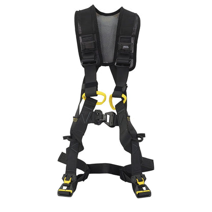 Petzl Newton Fast Harness Yellow/Black 1 - Front View