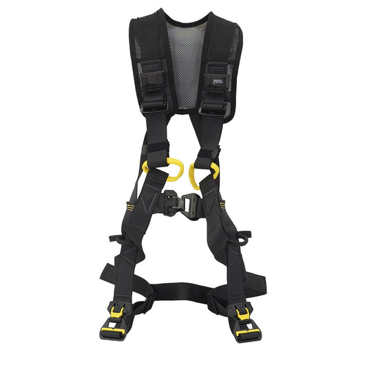 Petzl Newton Fast Harness Yellow/Black 1 - Front View