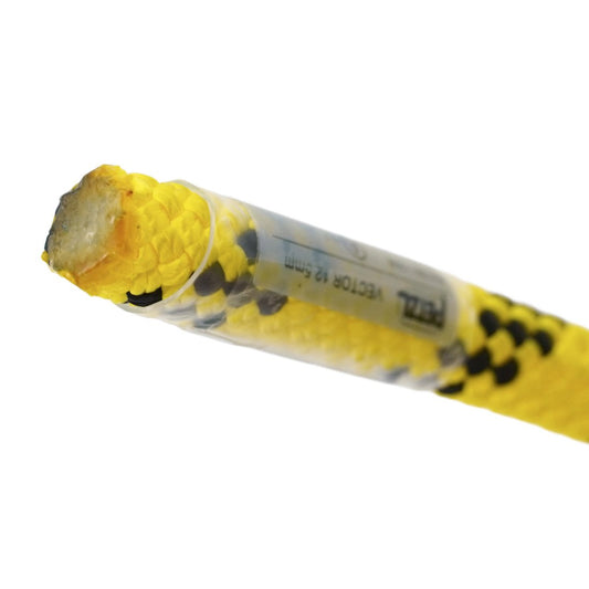 Petzl VECTOR Rope Yellow - End View
