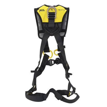 Petzl Newton Fast Harness Yellow/Black 1 - Back View