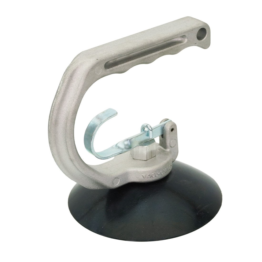All Vac Heavy-Duty Single Cup Lifter - Stainless Steel - 4 Inch - 3/4 Facing Left View