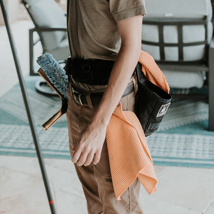 Aztec Samurai Bottle Holder in Use