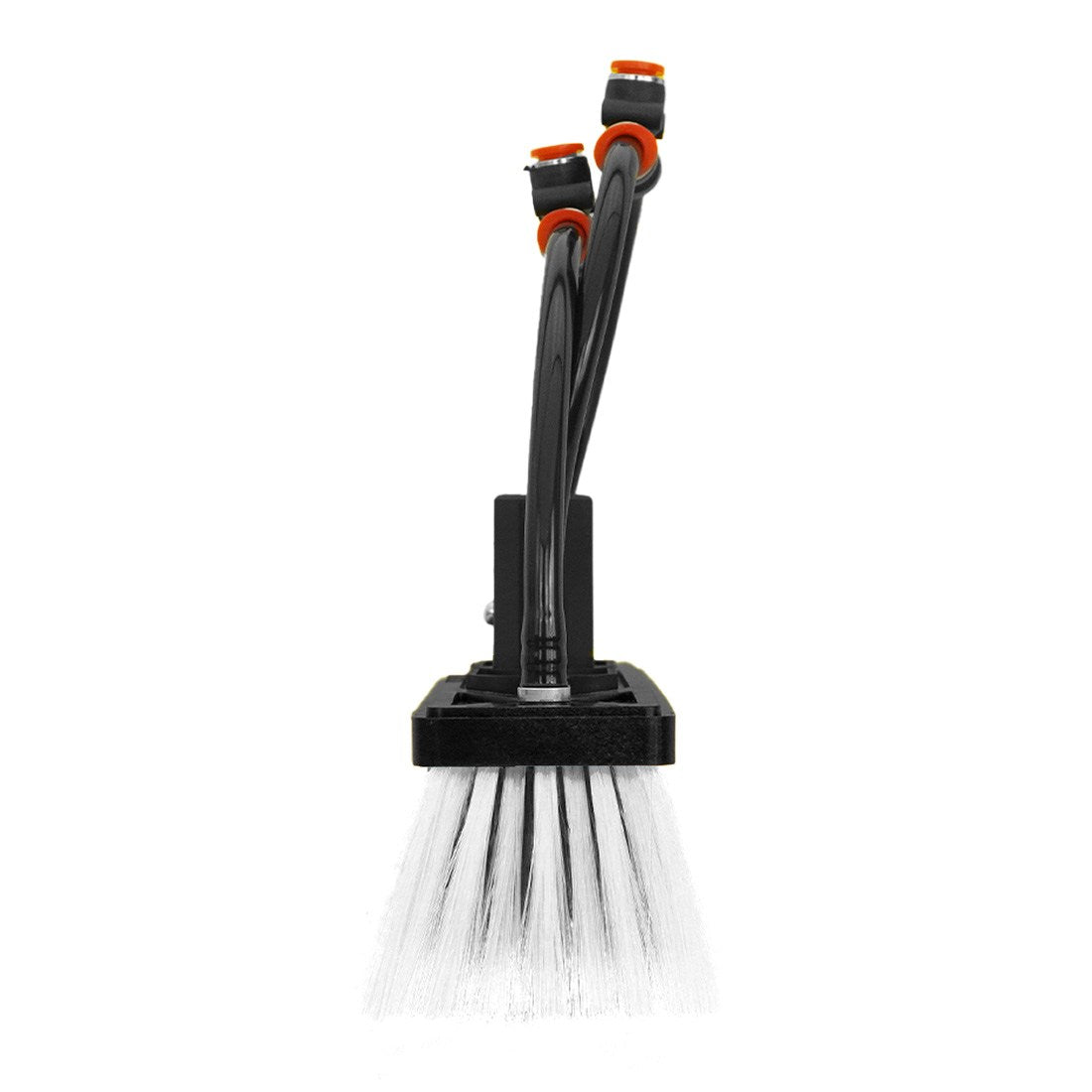 Tucker Hybrid Dual Pencil and Fan Jetted Dual Trim Brush Side View