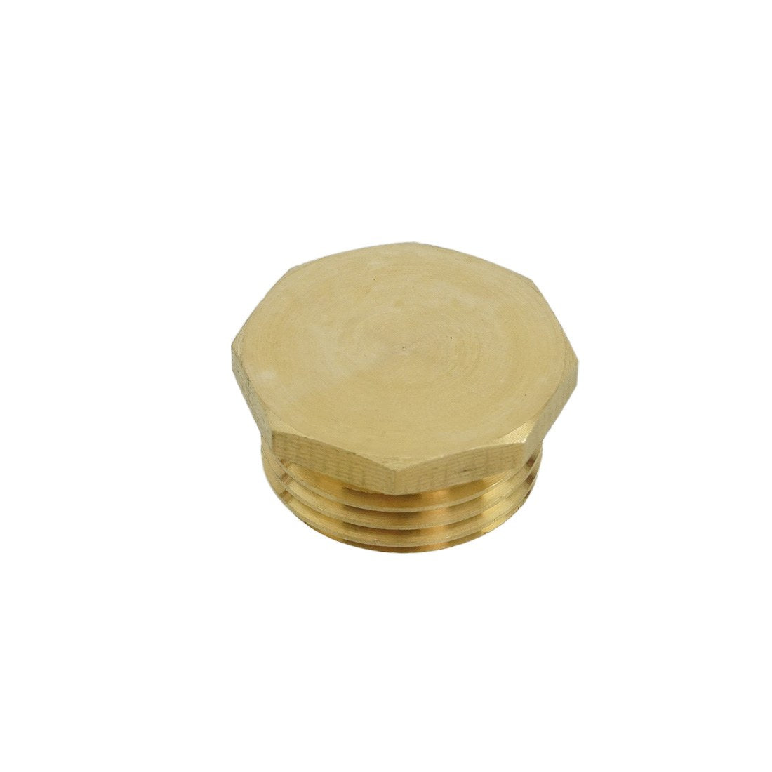 Brass Garden Hose Cap - Male Main View