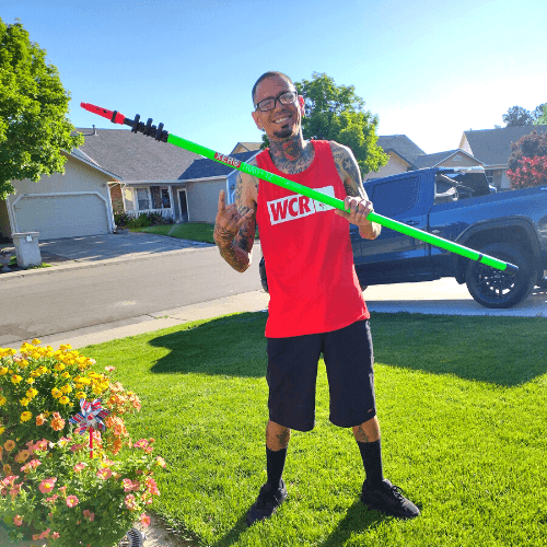 Damian Schrecongost in CO winner of the XERO trad pole contest